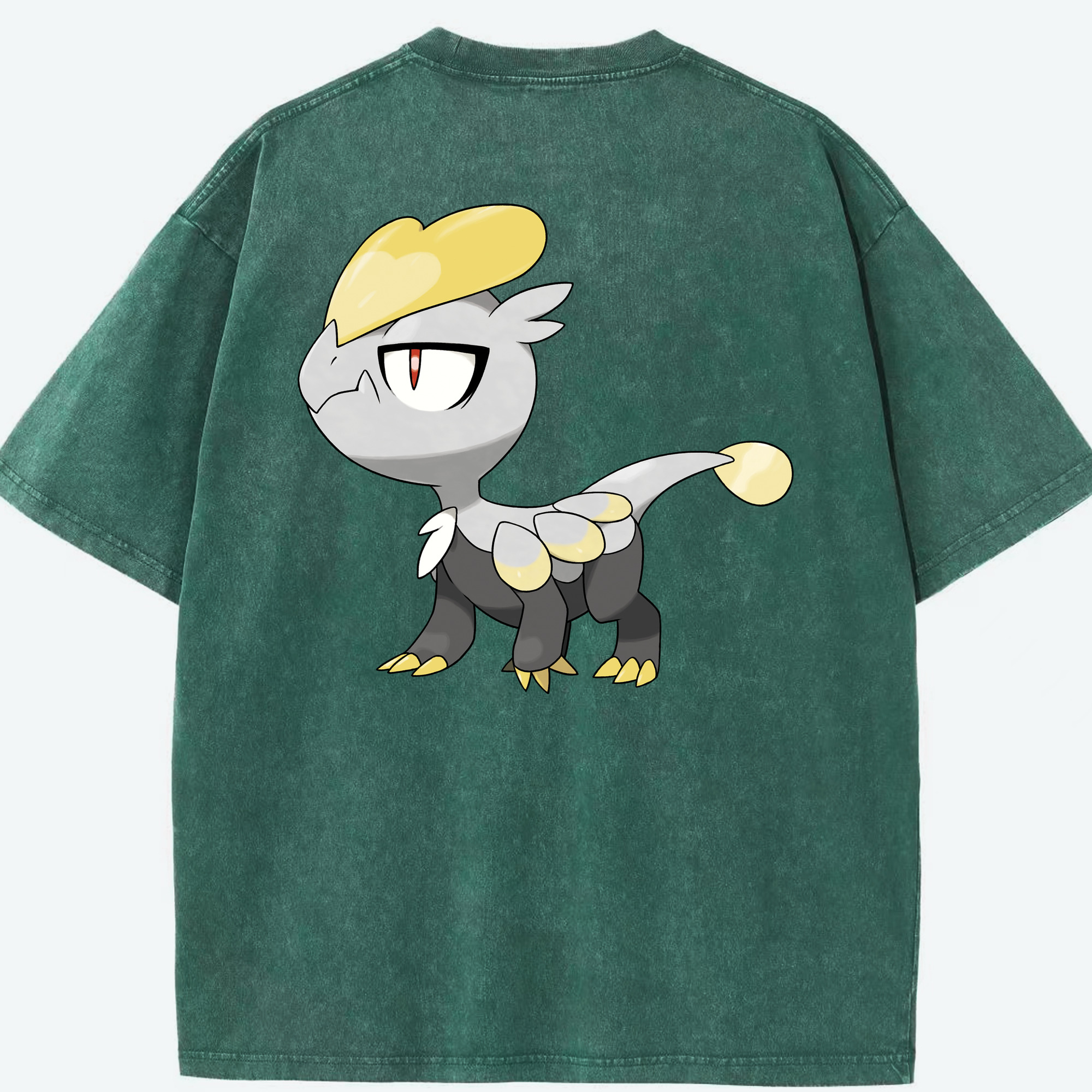 （画像用） ポケットモンスター Pokémon 綿100% ヴィンテージ風 半袖Tシャツ（背面プリント）